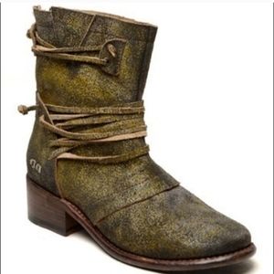 Bed Stu Everett Haze Sailor distressed boots Size 7.5 Bench Made